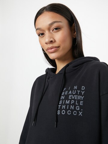 Soccx Sweatshirt i sort