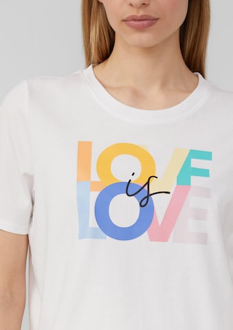 T-shirt s.Oliver en blanc