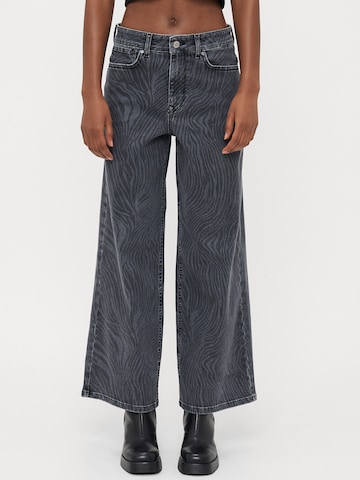 Only Petite - Pierna ancha Vaquero 'ONLMADISON BLUSH' en gris: frente