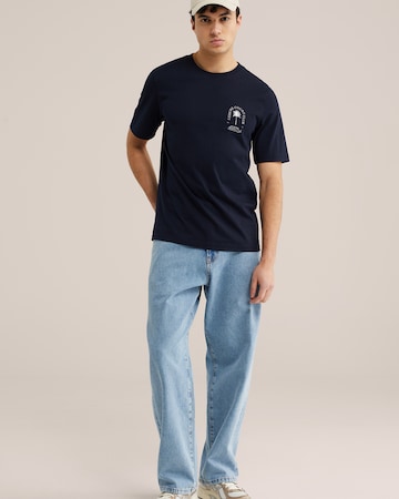 WE Fashion T-shirt i blå