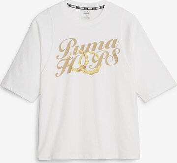 T-shirt PUMA en blanc : devant