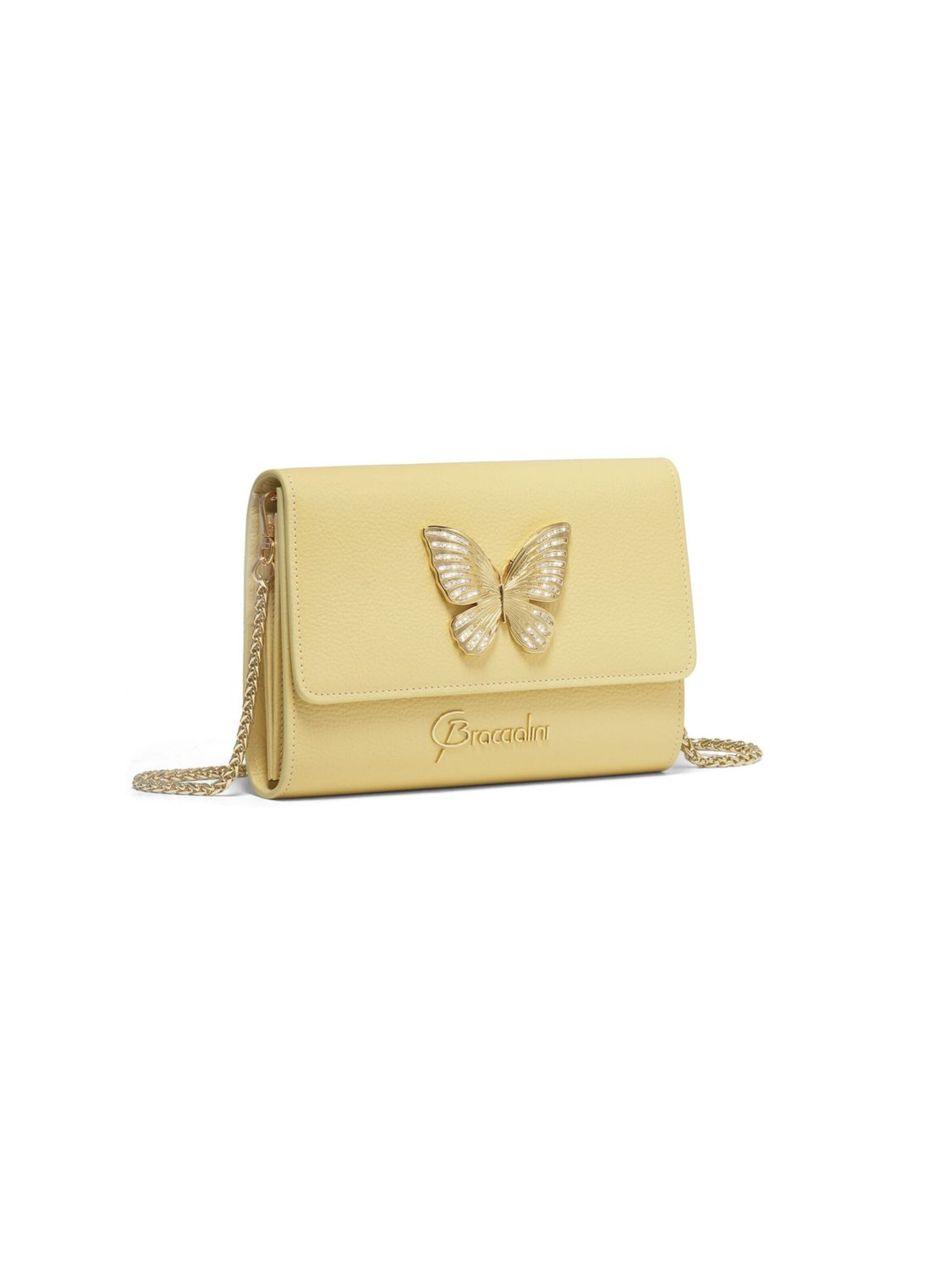 Braccialini Clutch 'Lady' in Yellow