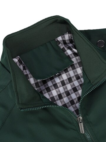 YOUTHUP Between-Season Jacket 'Stehkragen' in Green