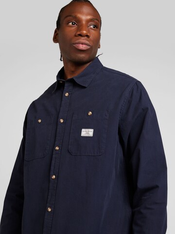 GUESS JEANS Regular Fit Hemd in Blau