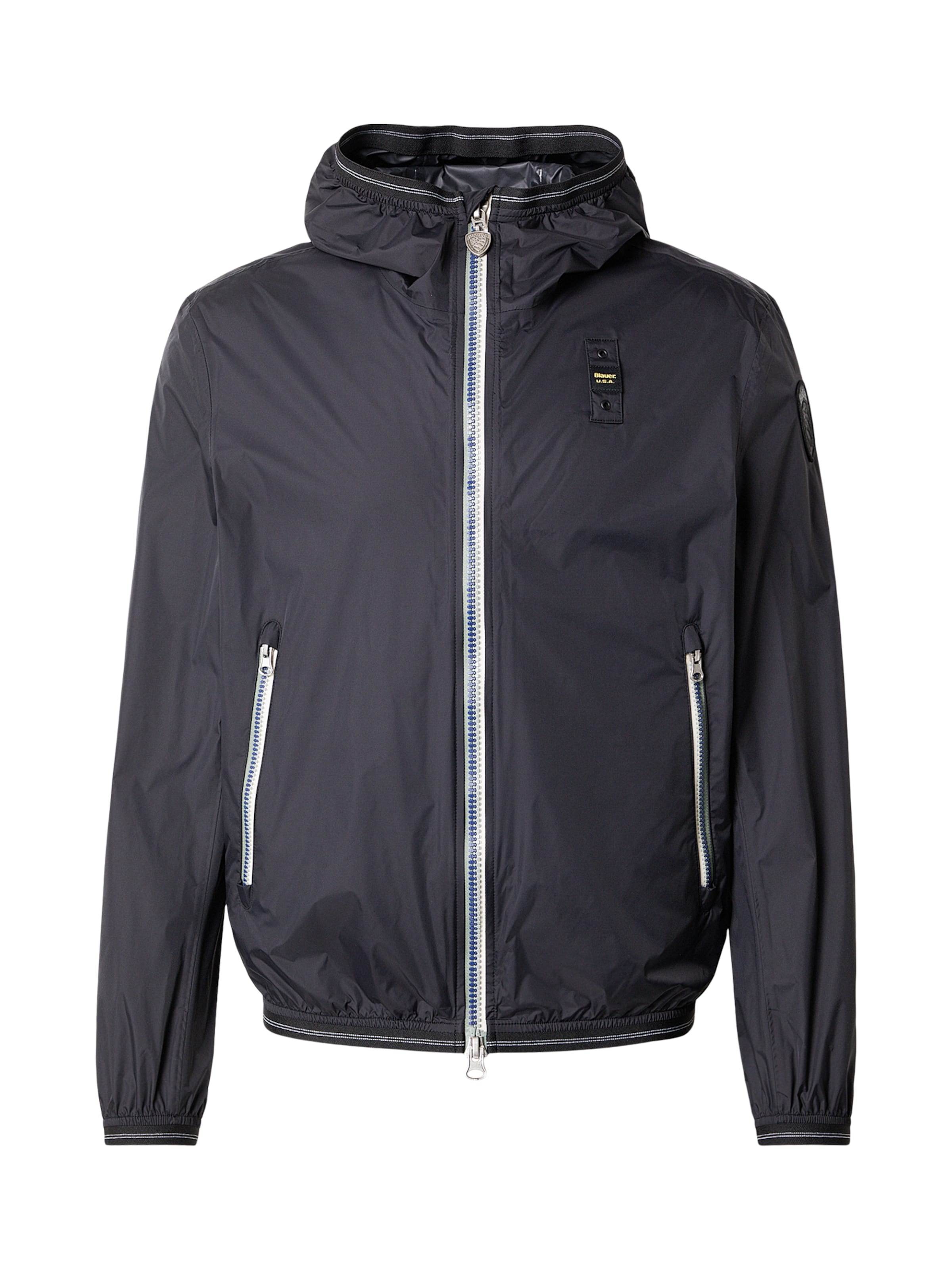 Blauer.USA Tussenjas 'DODGE' in Zwart: voorkant