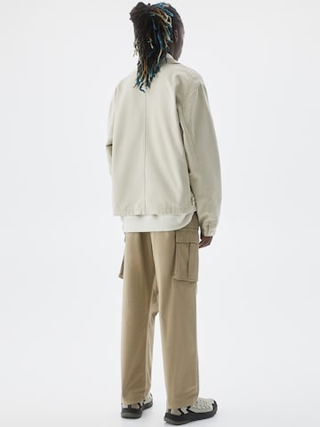 Pull&Bear Loose fit Cargo trousers in Beige