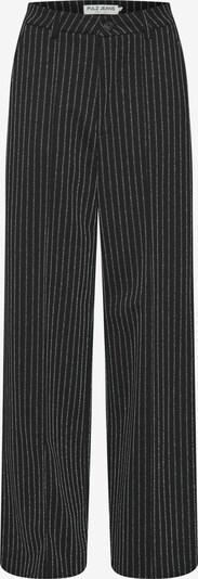 PULZ Jeans Hose 'Kira' in silbergrau / schwarz, Produktansicht