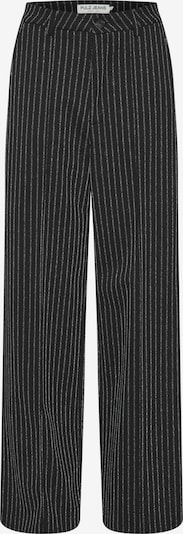PULZ Jeans Pleated Pants 'Kira' in Silver grey / Black, Item view