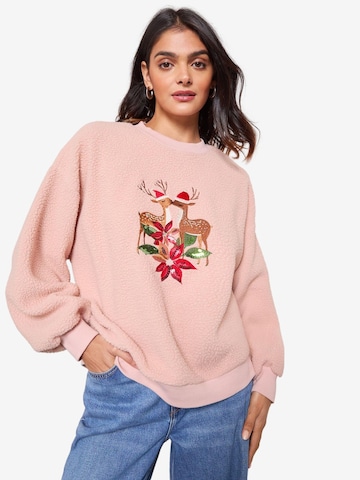 Sweat-shirt Friends Like These en rose : devant