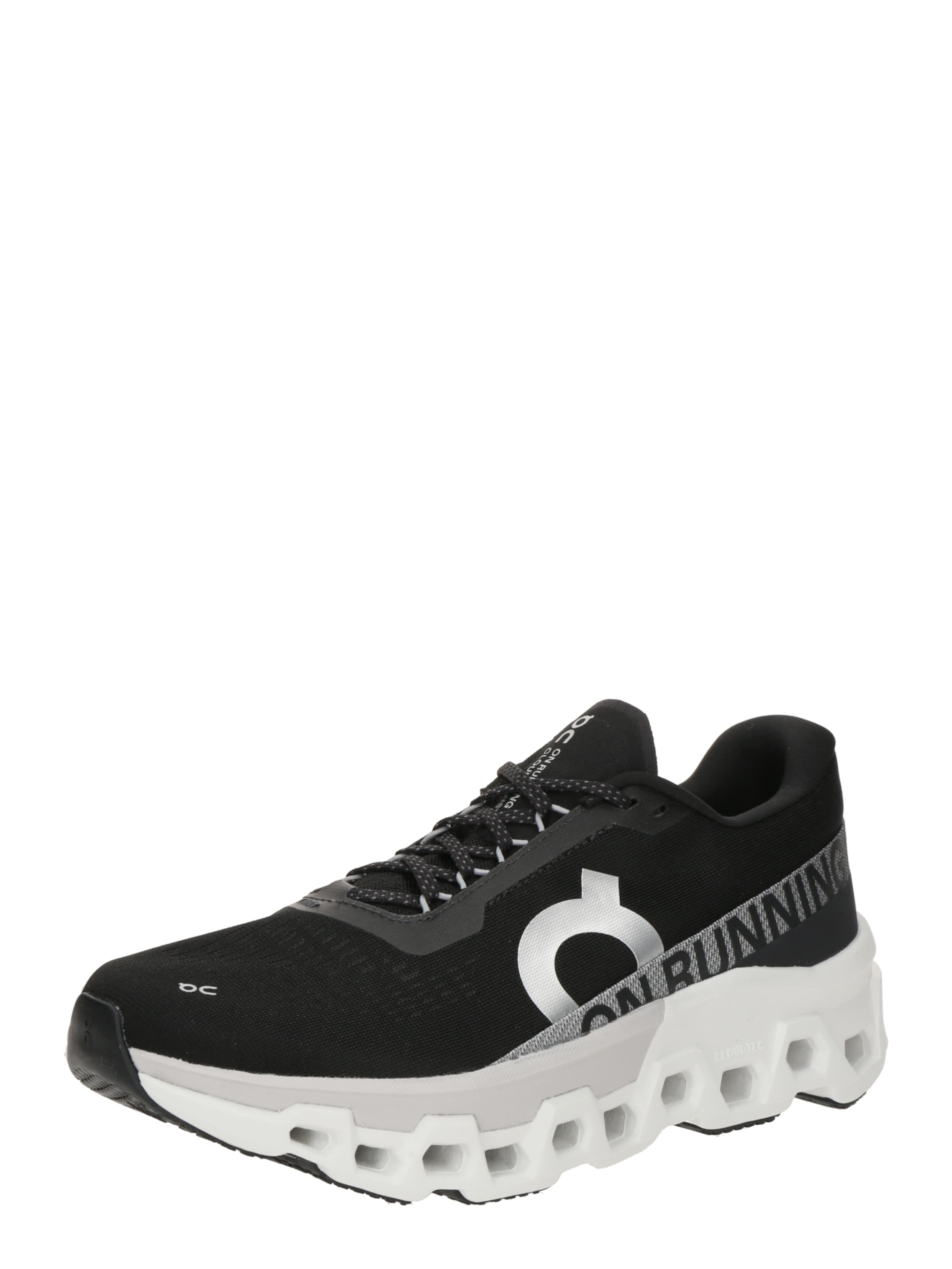 On Laufschuh 'Cloudmonster 2' in Schwarz: Vorderseite