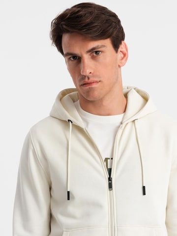 Veste de survêtement Ombre en beige