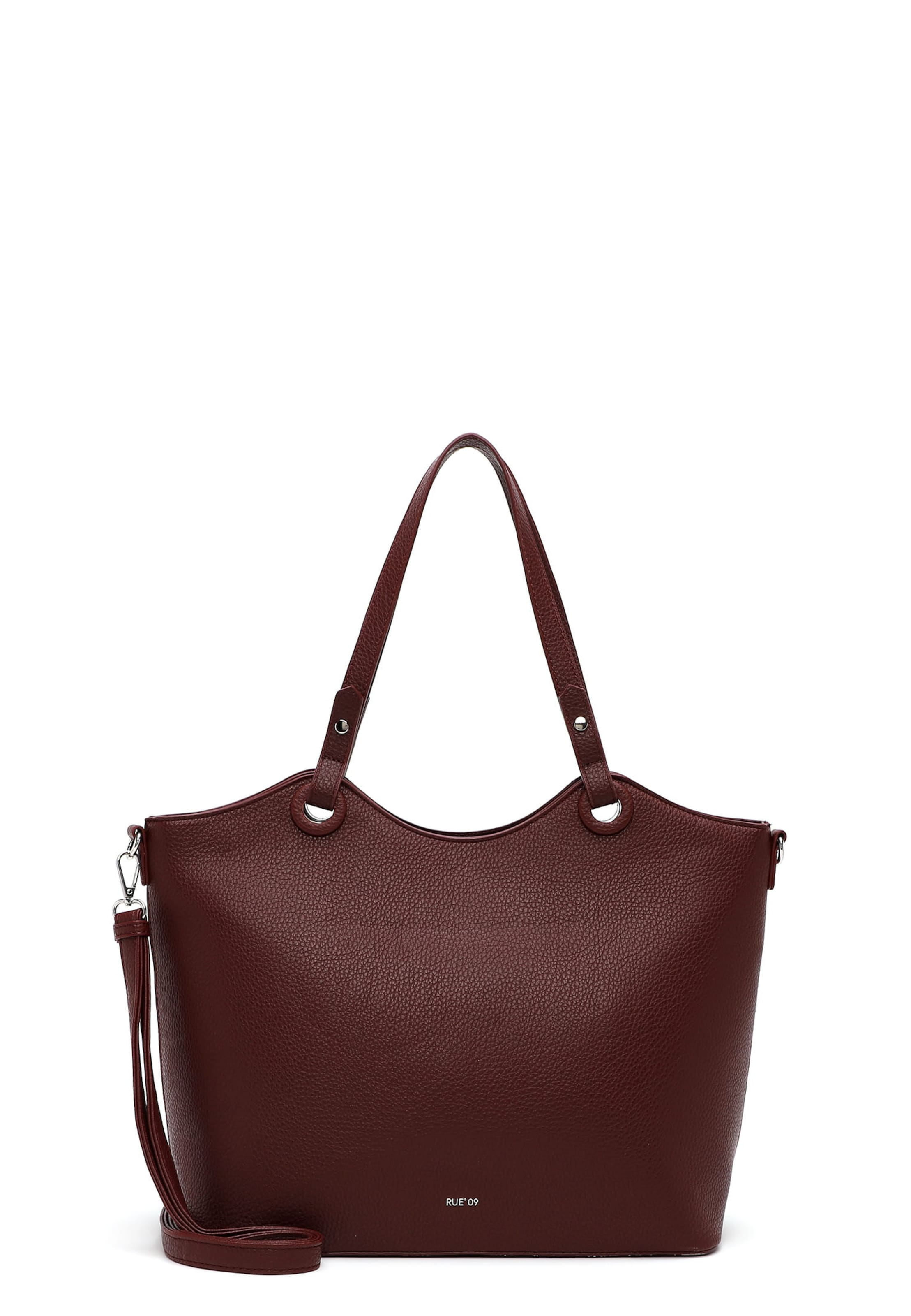 Borsa a spalla '  Brest RUE 09 ' di Emily & Noah in rosso: frontale