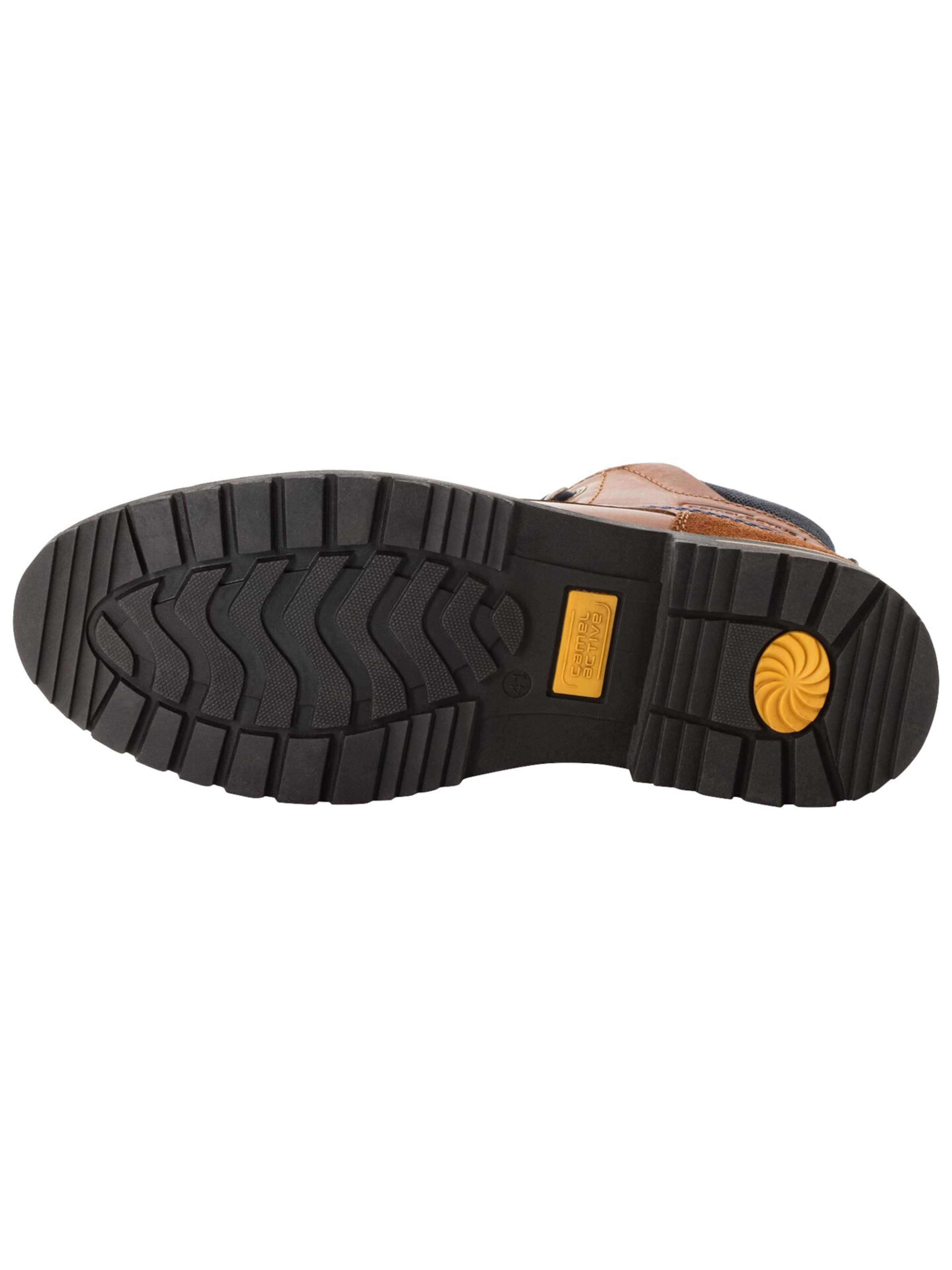 CAMEL ACTIVE Lace-up boots 'Boston' in Brown