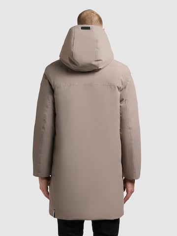 khujo Winter Coat 'Fogg' in Beige