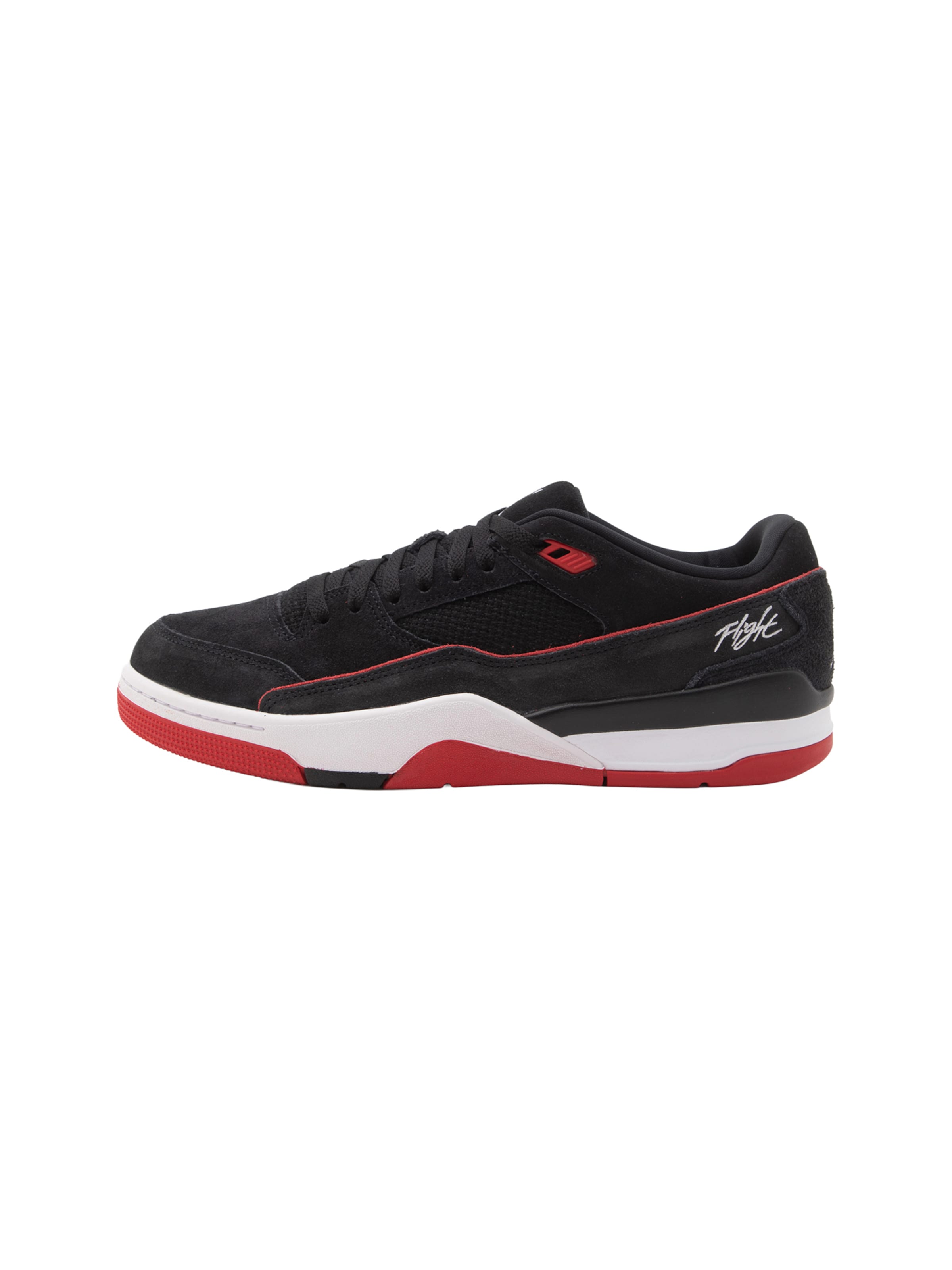 Jordan Sneakers laag 'FLIGHT COURT' in Zwart: voorkant