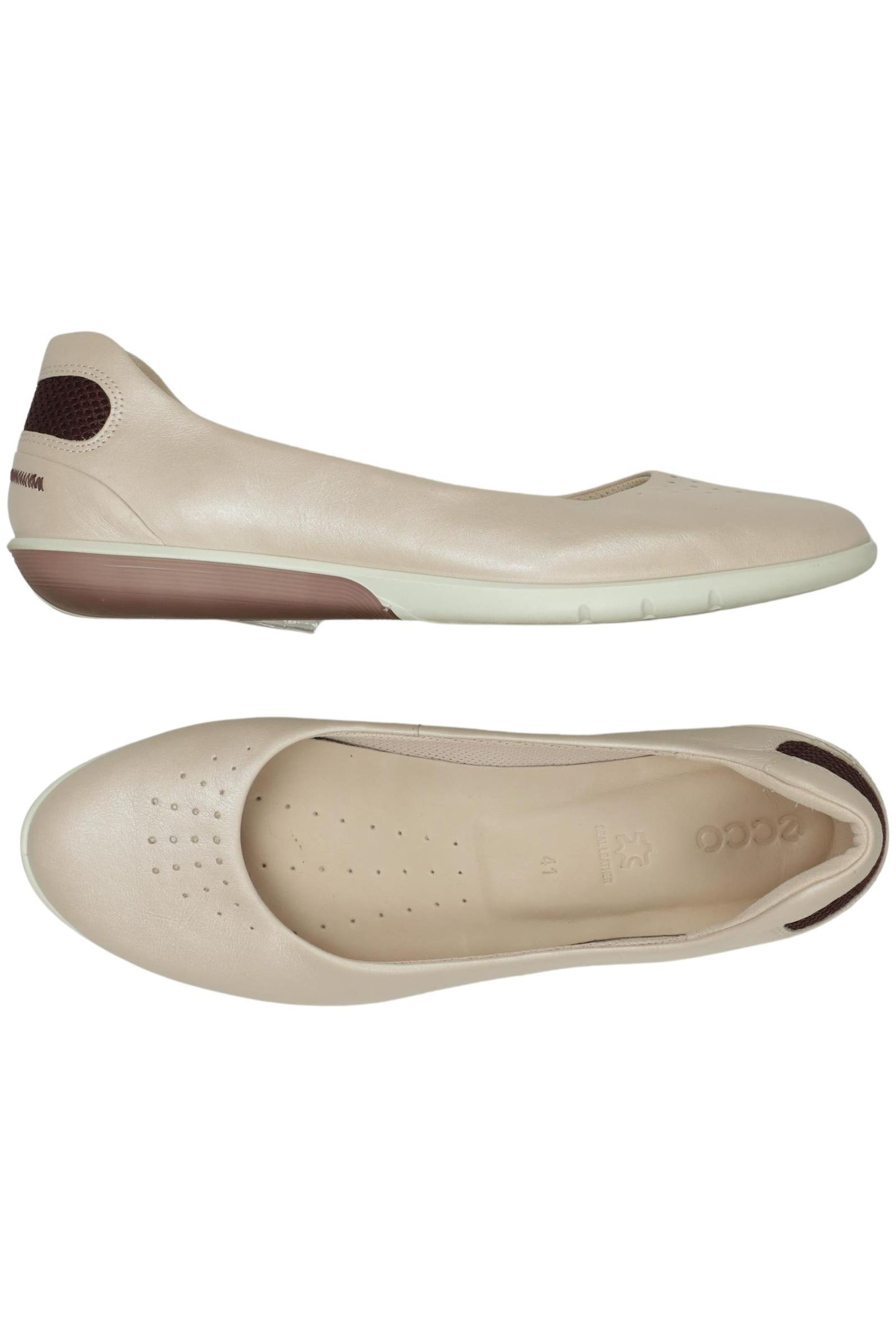 ECCO Flats & Loafers in 41 in Beige: front