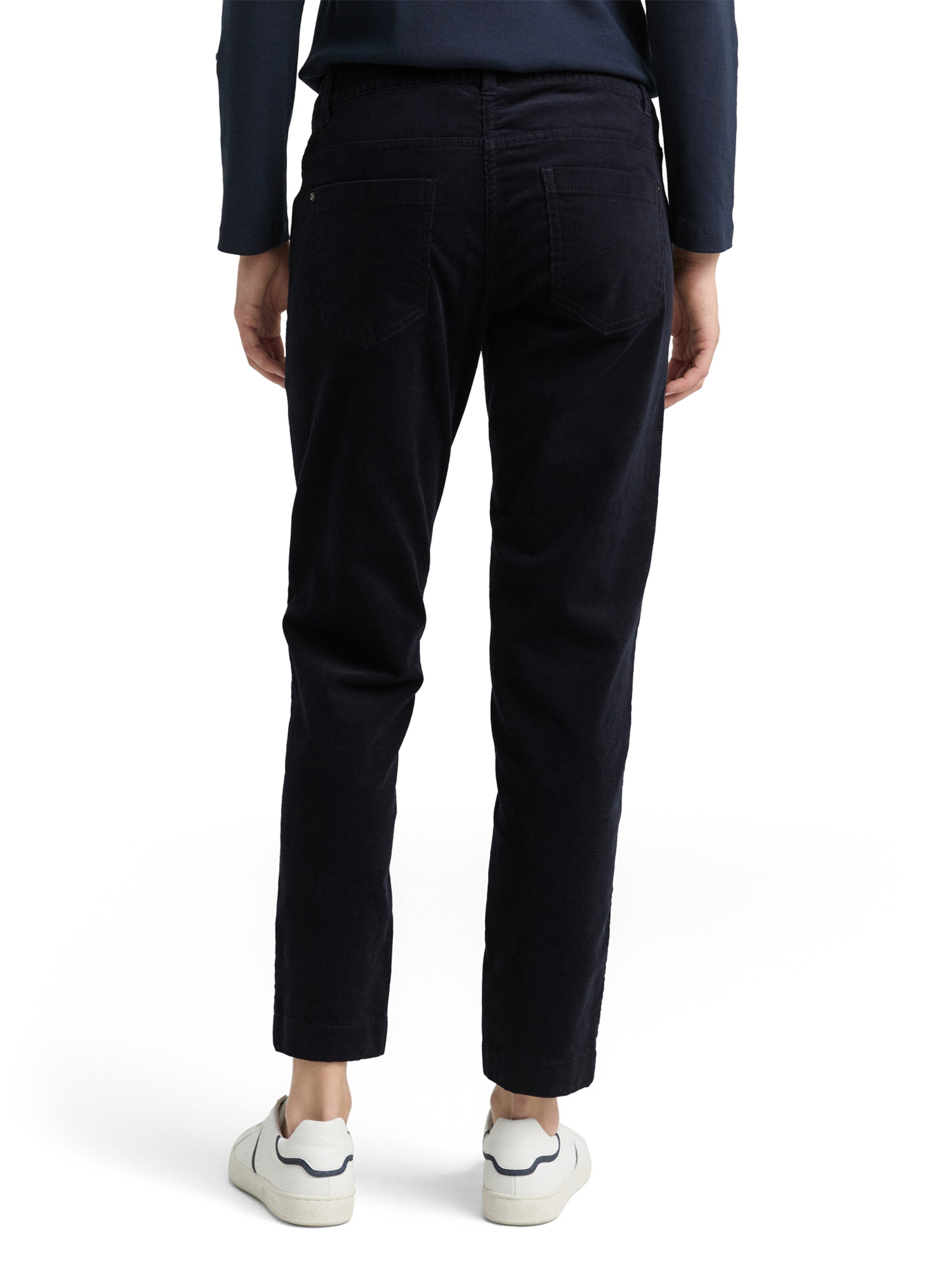 TOM TAILOR Tapered Byxa i blå