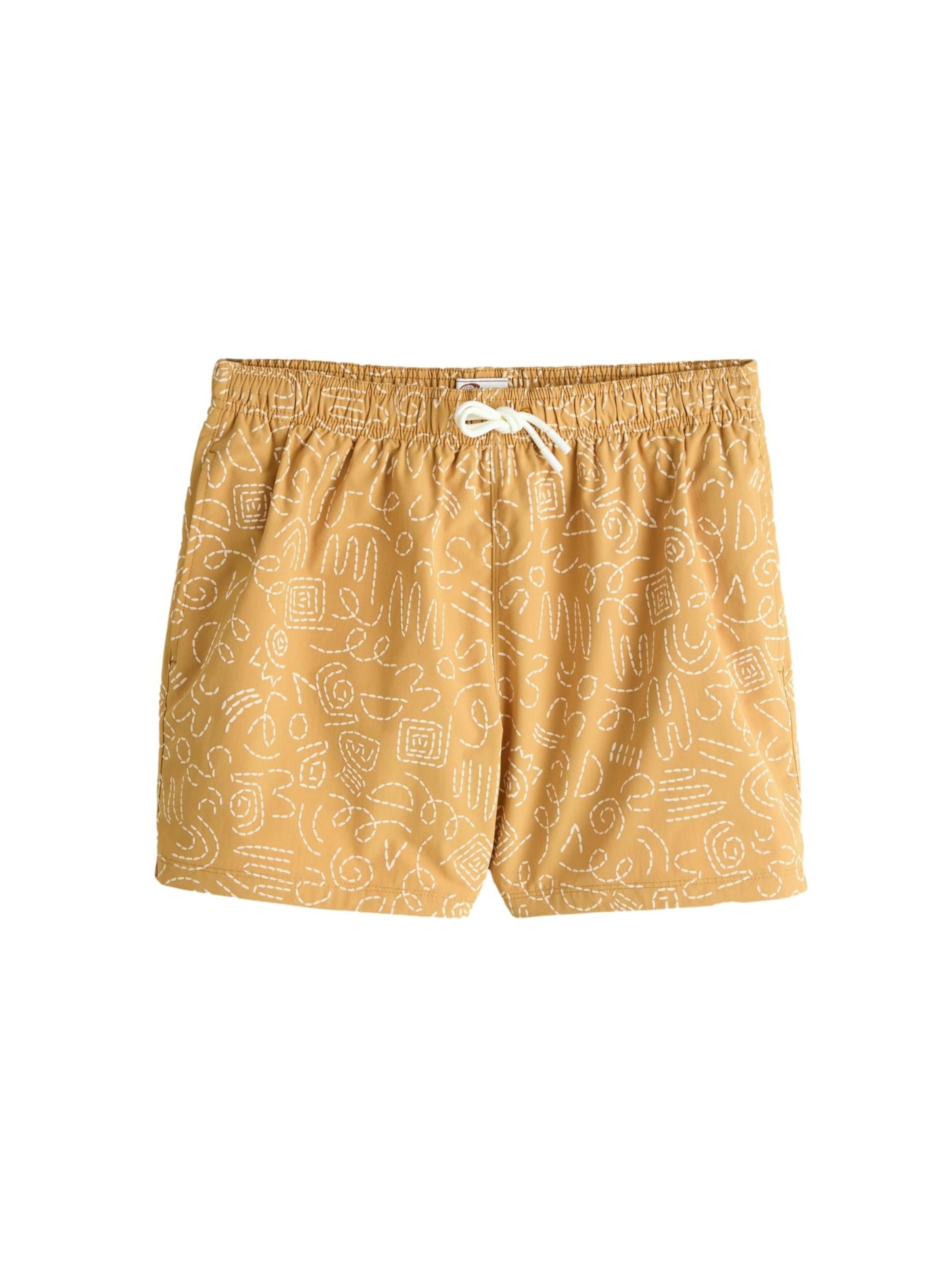 Next Zwemshorts in Geel: voorkant