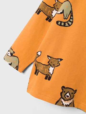 NAME IT Shirt 'OMIN' in Gelb