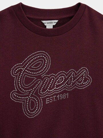 GUESS Sweatshirt in Red