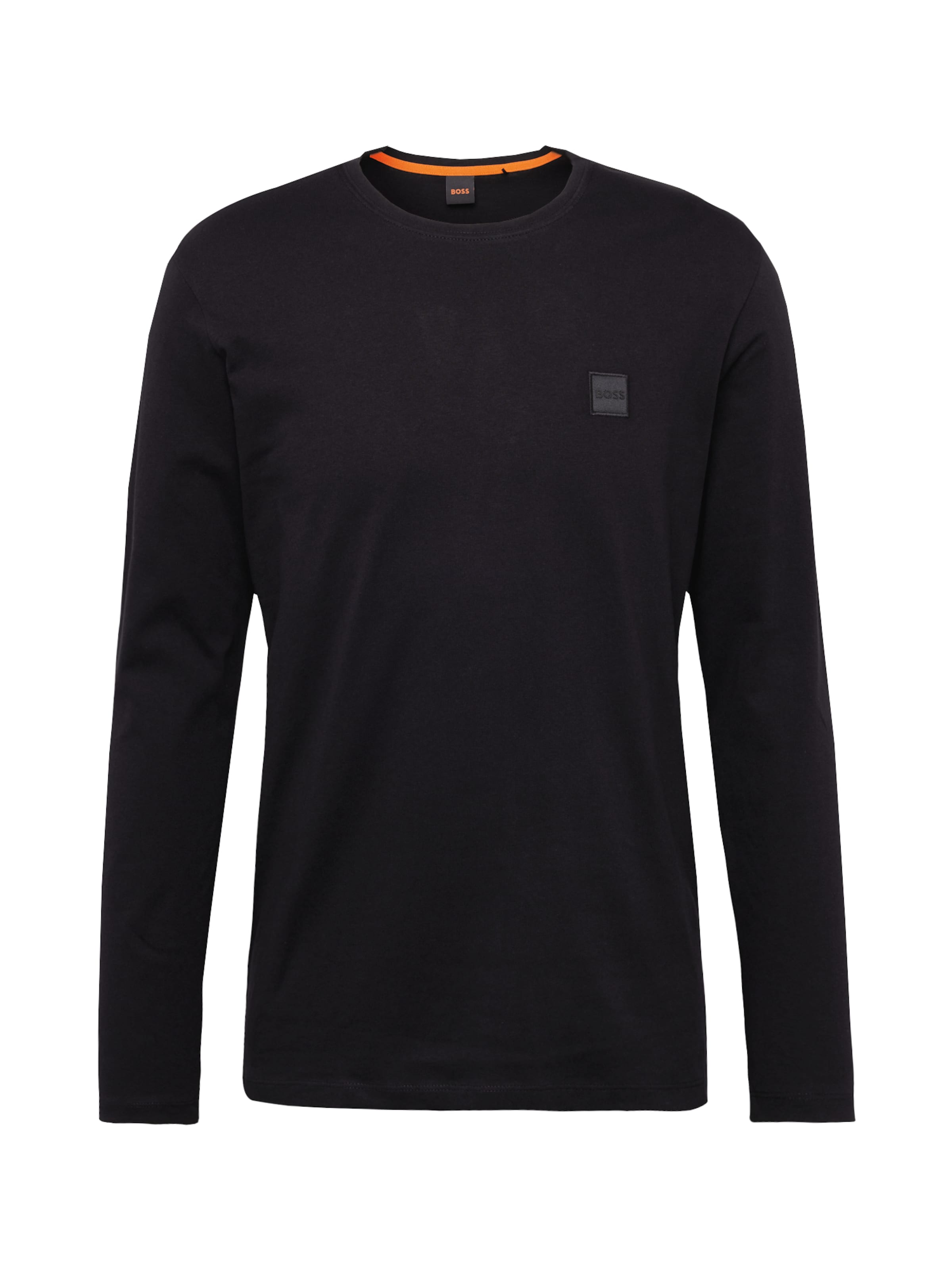 BOSS - Camiseta 'Tacks' en negro: frente