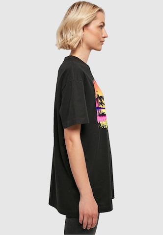 T-shirt 'Summer Vibes Sunset' Merchcode en noir