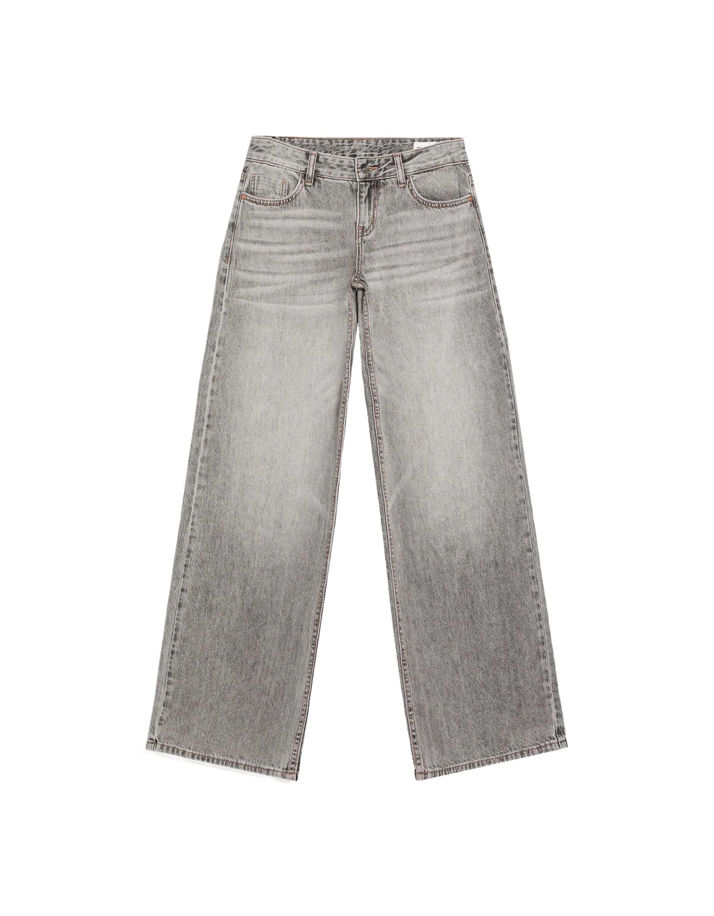 Bershka Jeans in 24-25 in Grey denim, Item view