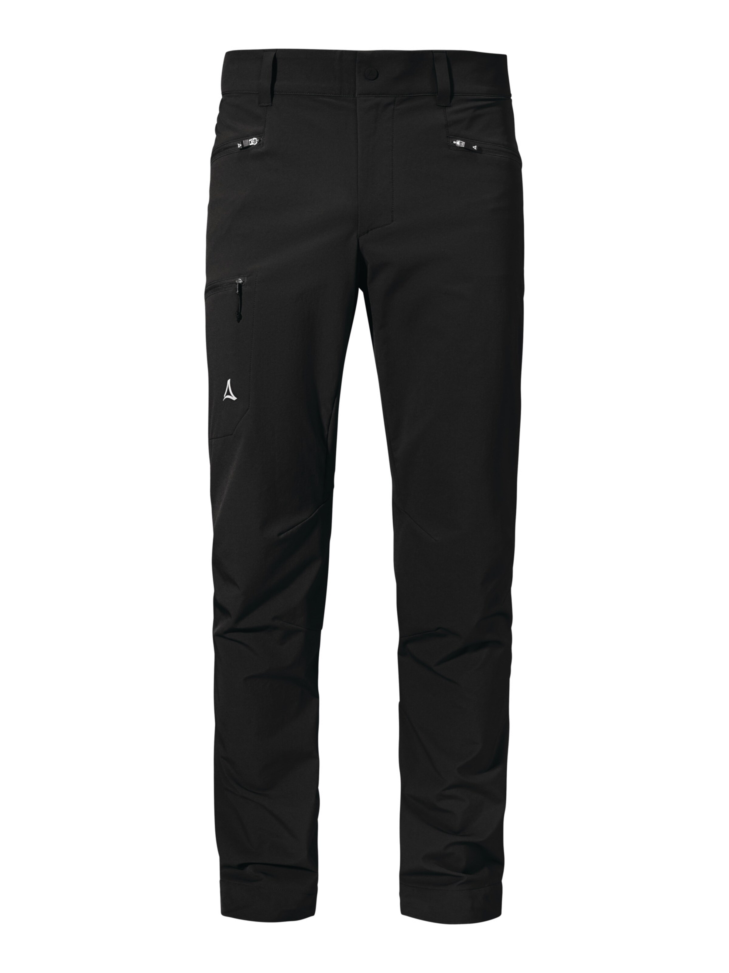 Schöffel Regular Outdoorbroek ' Mountain Pants Style Blaueis MNS ' in Zwart: voorkant