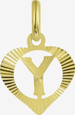 Lucardi Hangers 'Buchstabe' in Goud: voorkant