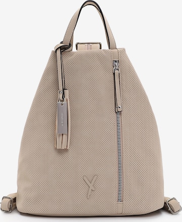 Sac à dos 'Romy' Suri Frey en beige : devant