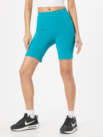 UNDER ARMOUR Slimfit Sportbroek 'Meridian' in Groen: voorkant