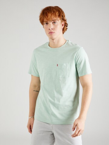 LEVI'S ® T-shirt i grön: framsida
