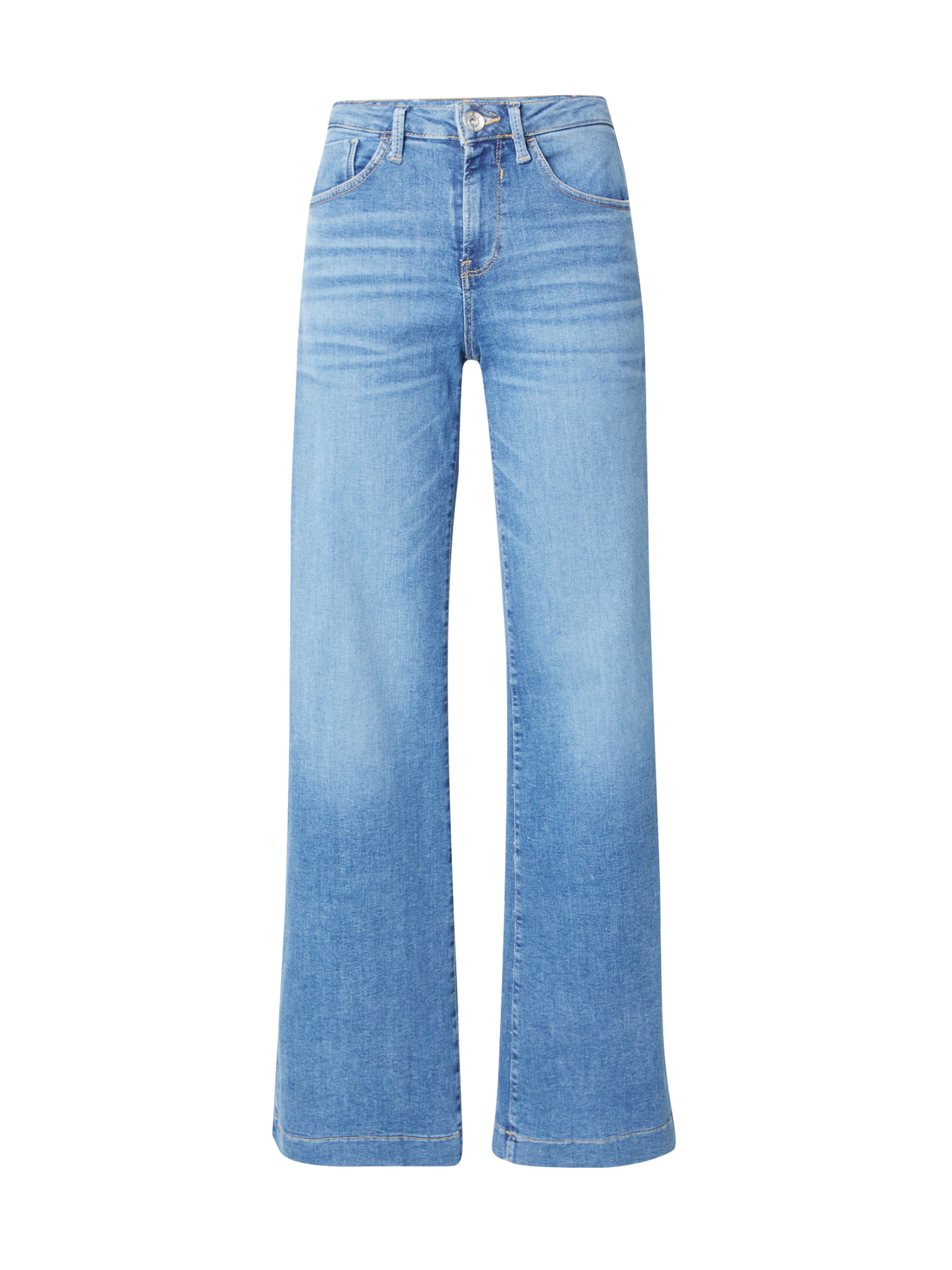 GARCIA Wide leg Jeans in Blue: front