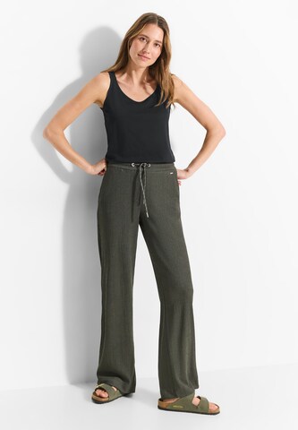 CECIL Top (GOTS) in Schwarz