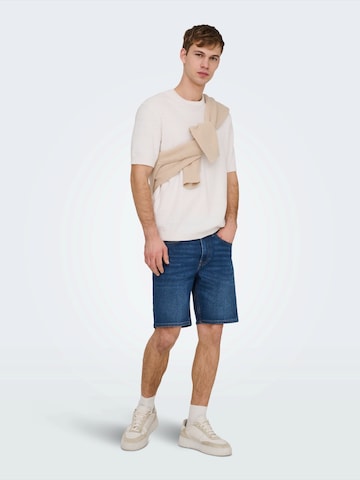 Only & Sons Regular Jeans 'ONSWeft' in Blue