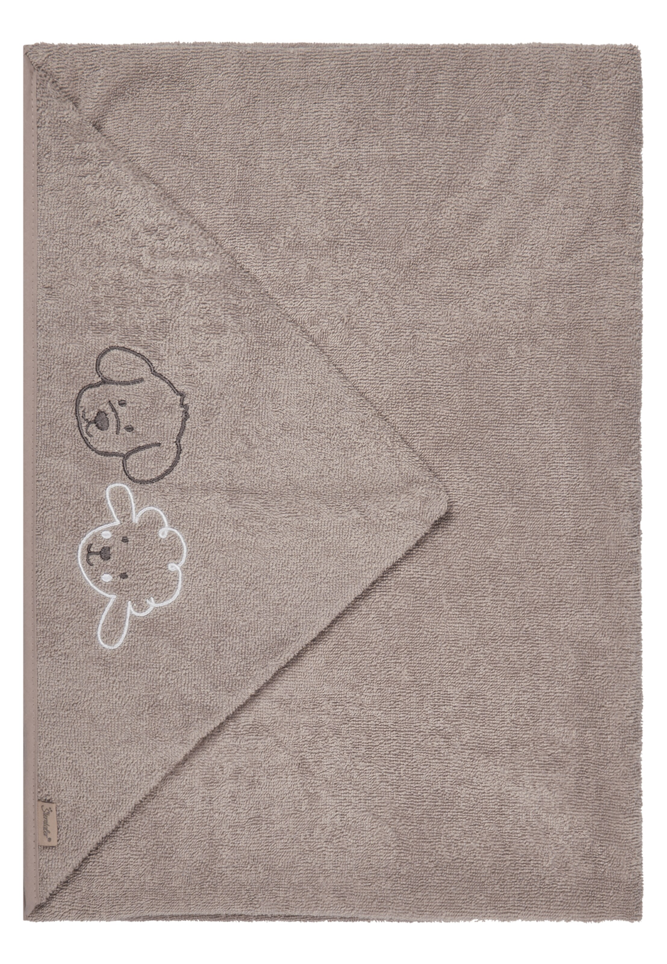 STERNTALER Shower Towel 'BAUERNHOF' in Beige