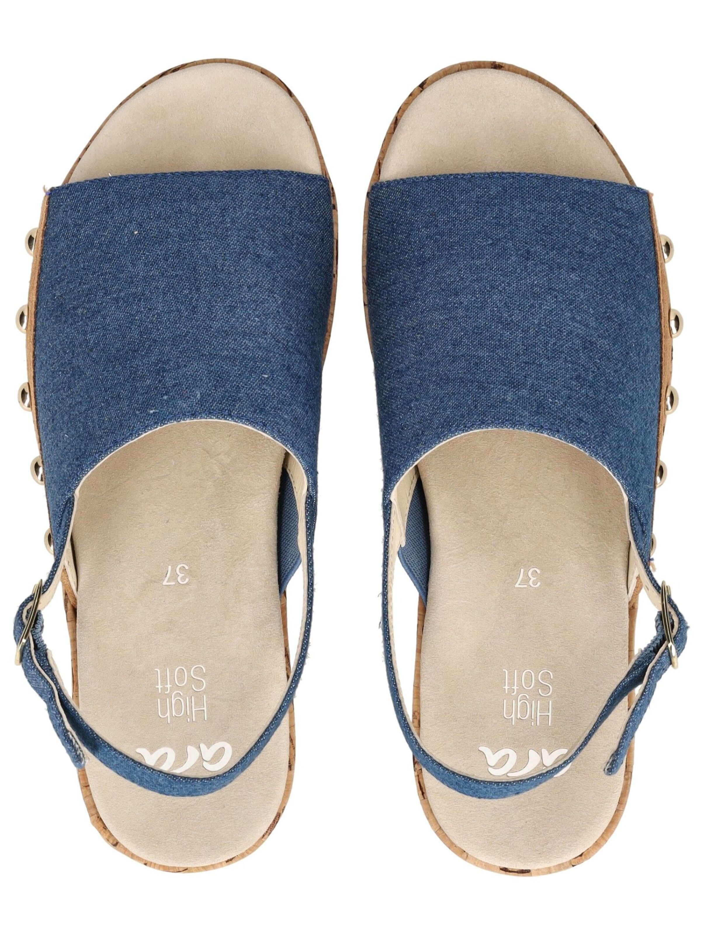 ARA Sandaal in Blauw