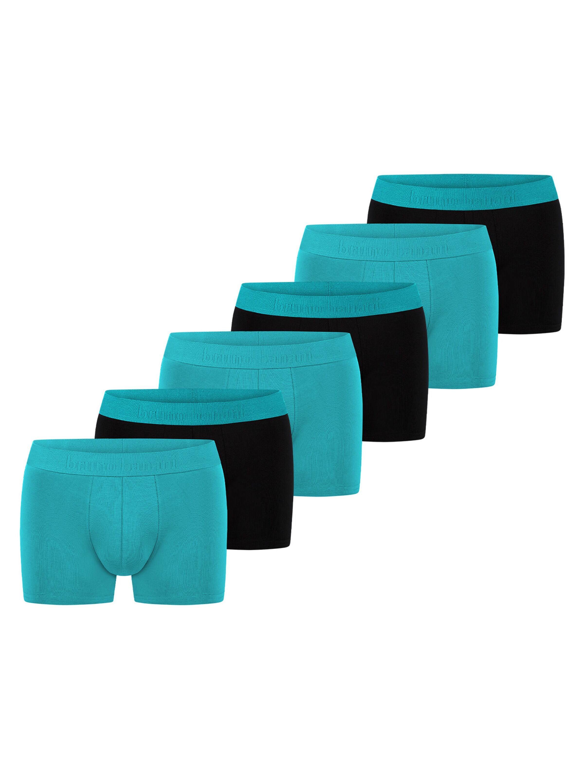 Bruno Banani Boxershorts 'Flowing'‌‌ in Blau: Vorderseite