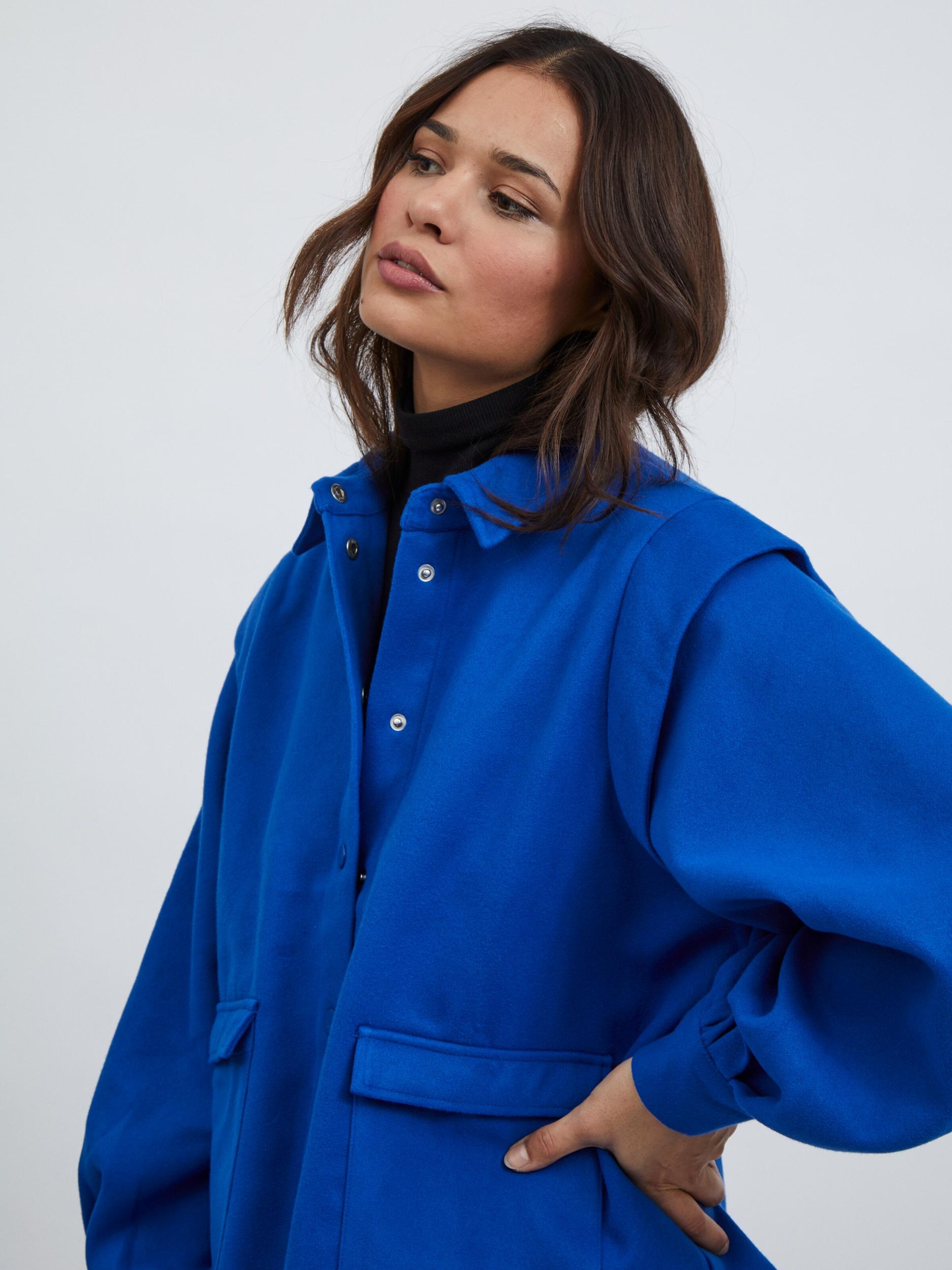 Frauen Jacken VILA Jacke 'Komma' in Blau - CI78006 Frauen Jacken VILA Jacke 'Komma' in Blau - CI78006
