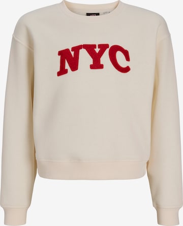 JJXX - Sudadera 'JXTATUM' en blanco: frente