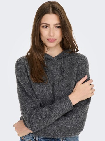 JDY Pullover 'BRILLIANT' in Grau