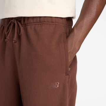 new balance - Regular Calças 'Athletics' em castanho
