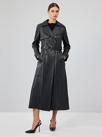 Derimod Mantel in Schwarz