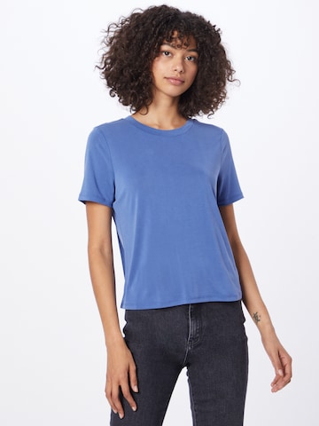 VERO MODA Shirt 'EVABIA' in Blue: front