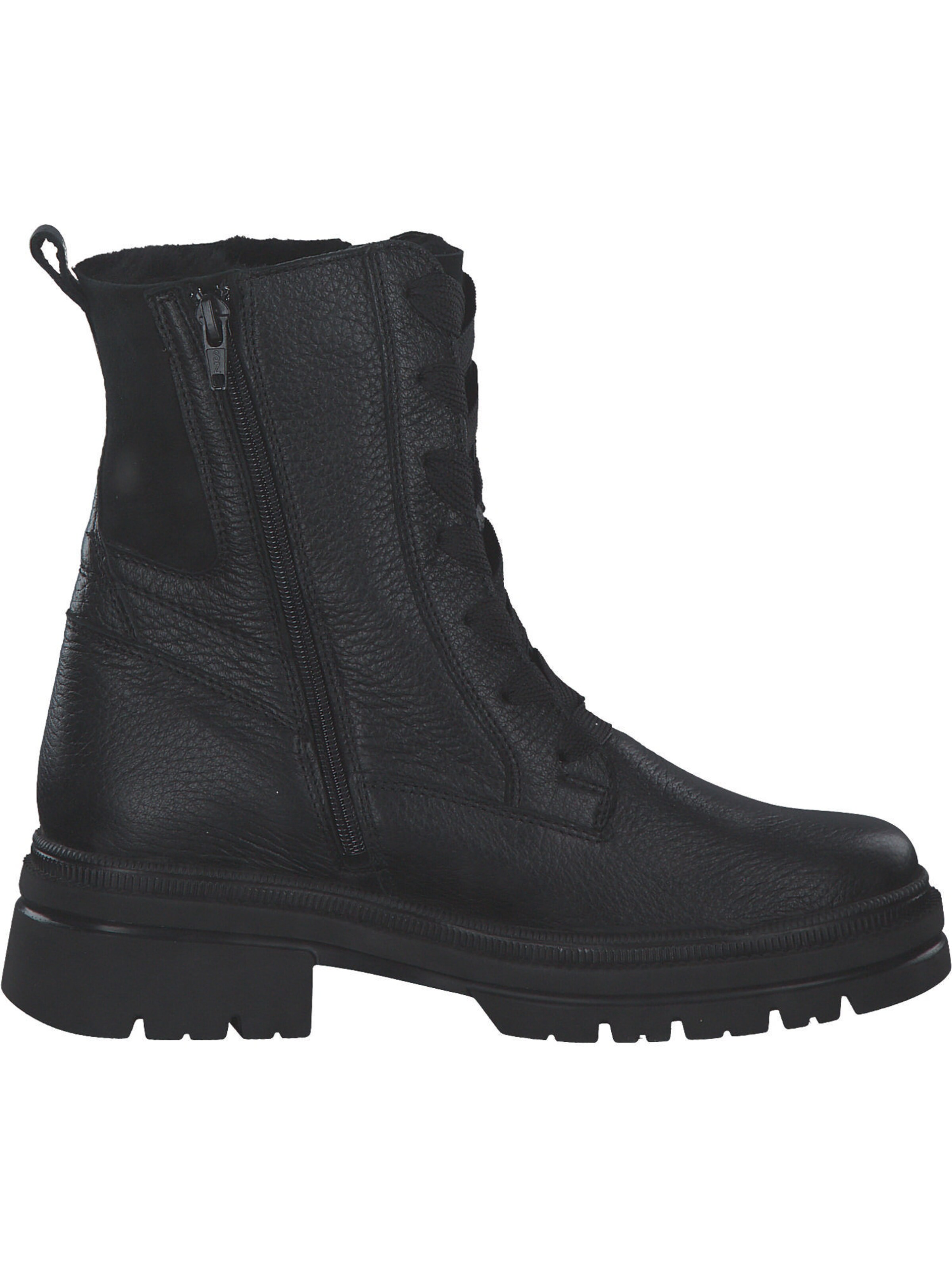 WALDLÄUFER Schnürstiefelette 'Amara' in Schwarz