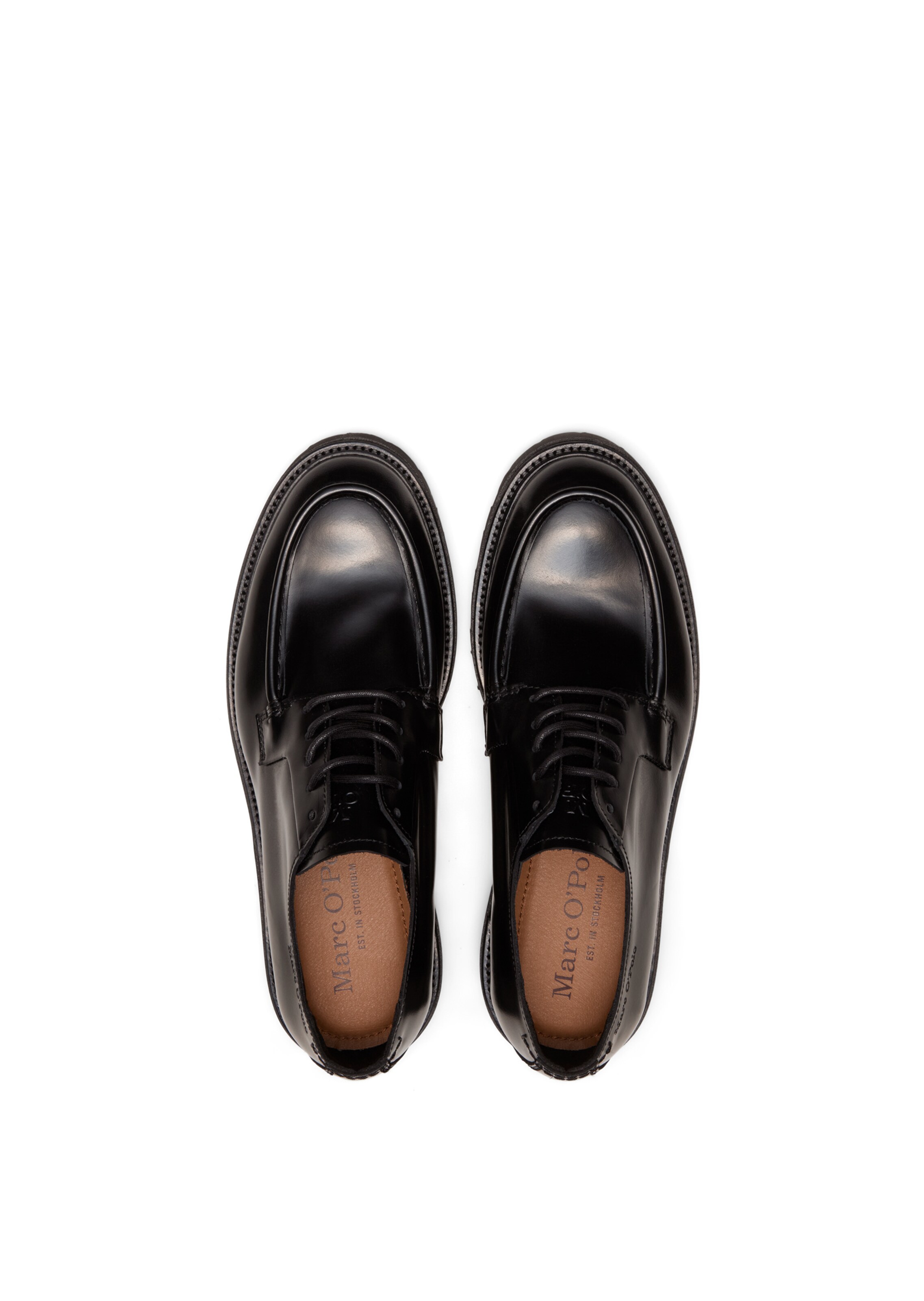 Marc O'Polo Lace-up shoe 'Phil' in Black