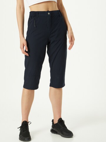 KILLTEC Regular Workout Pants 'Kos' in Blue: front