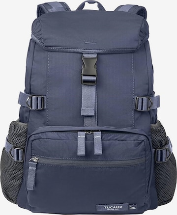 TUCANO Backpack 'BKDES1314' in Blue: front