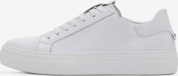 Sneaker bassa di Derimod in bianco: frontale