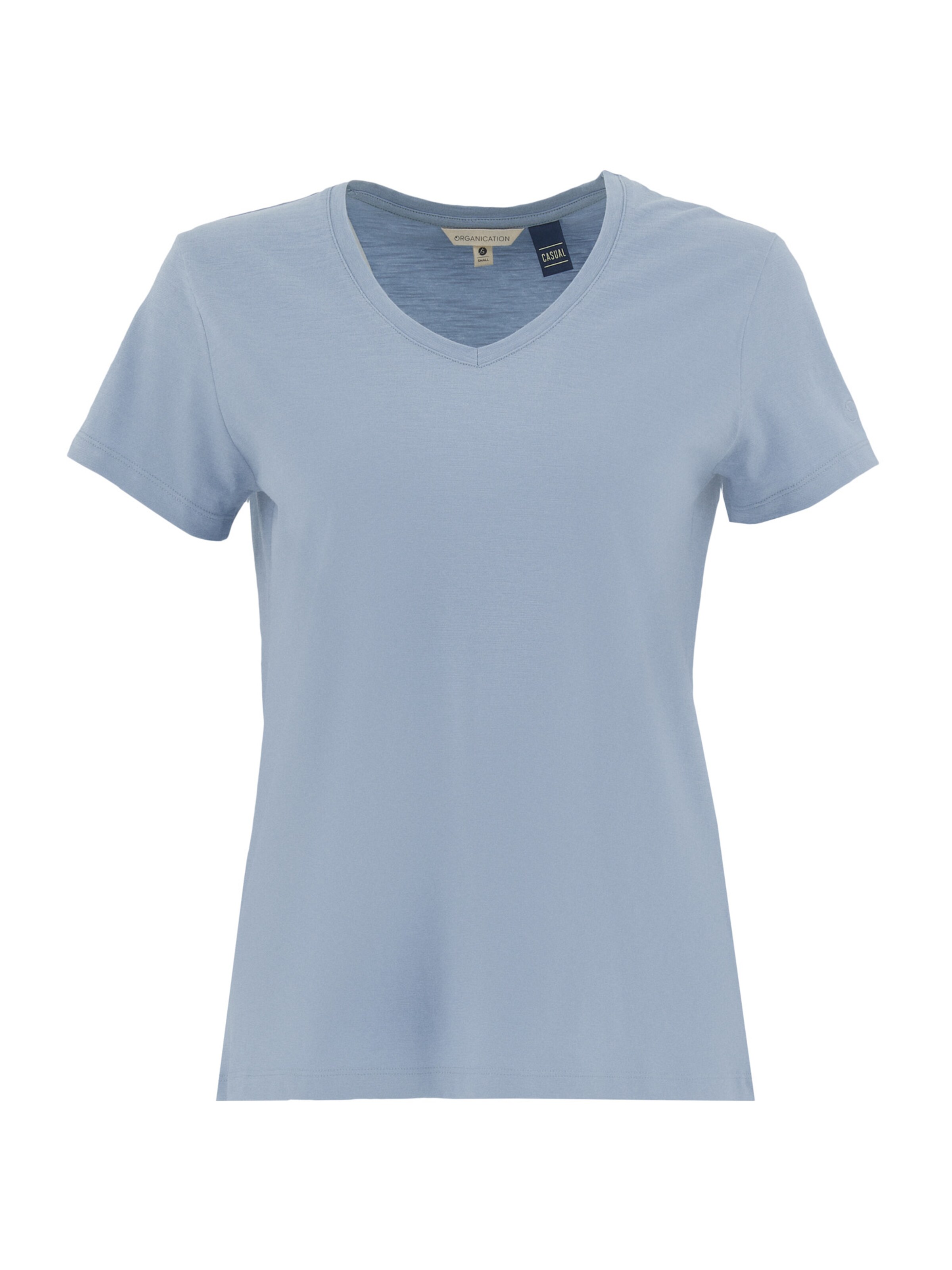 Organication Shirt in Blue: front